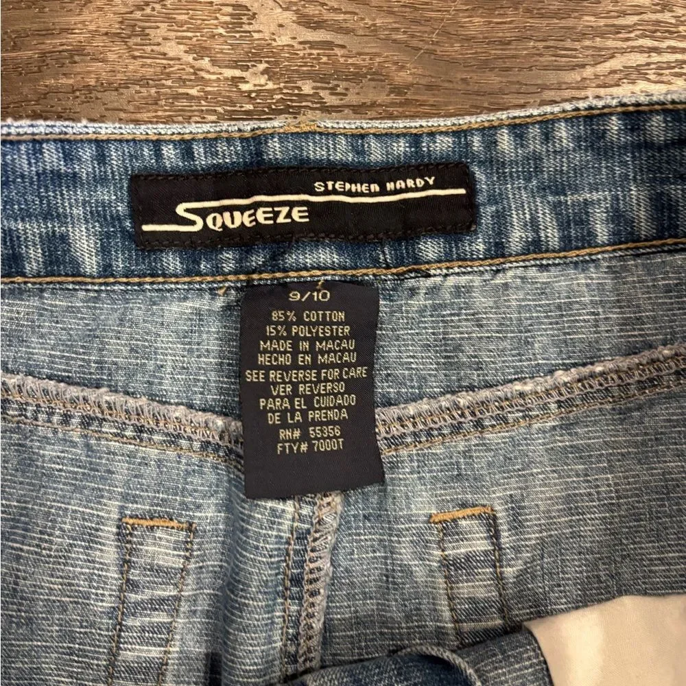Squeeze Stephen Hardy Denim Skirt 9/10 Y2K